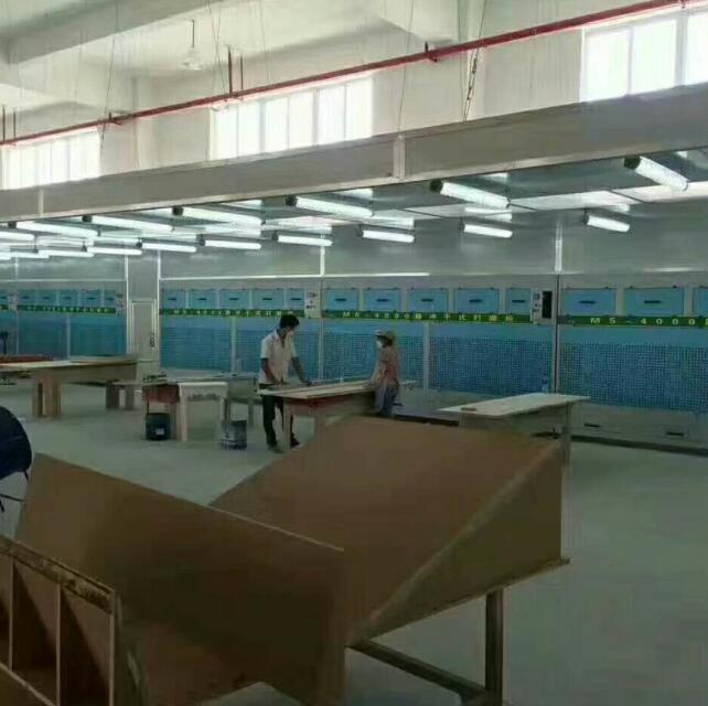 环保干式打磨房
