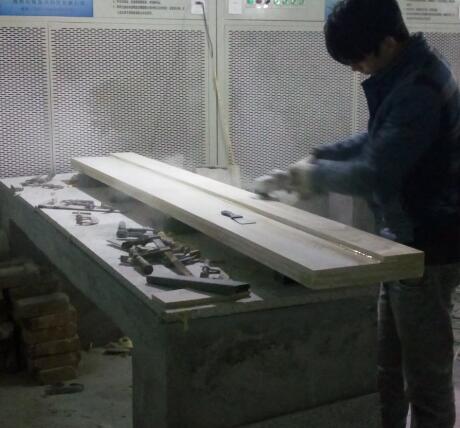 环保干式打磨房